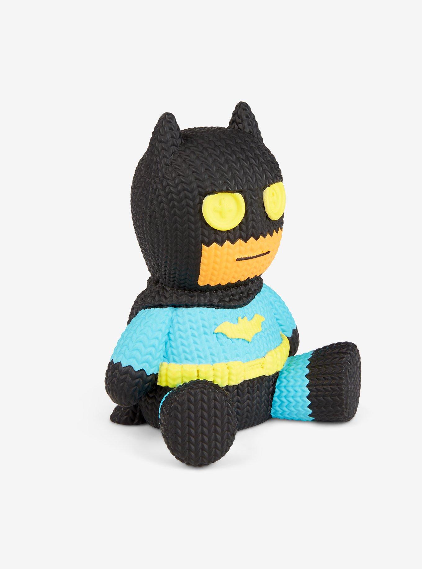 Handmade By Robots DC Comics Knit Series Batman Black Light Vinyl Figure Hot Topic Exclusive, , alternate