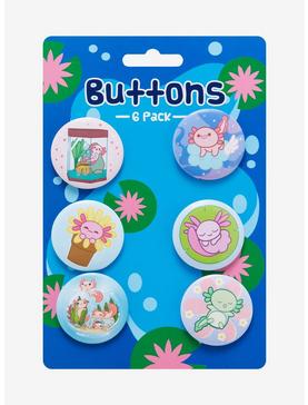 Axolotl Button Set, , hi-res
