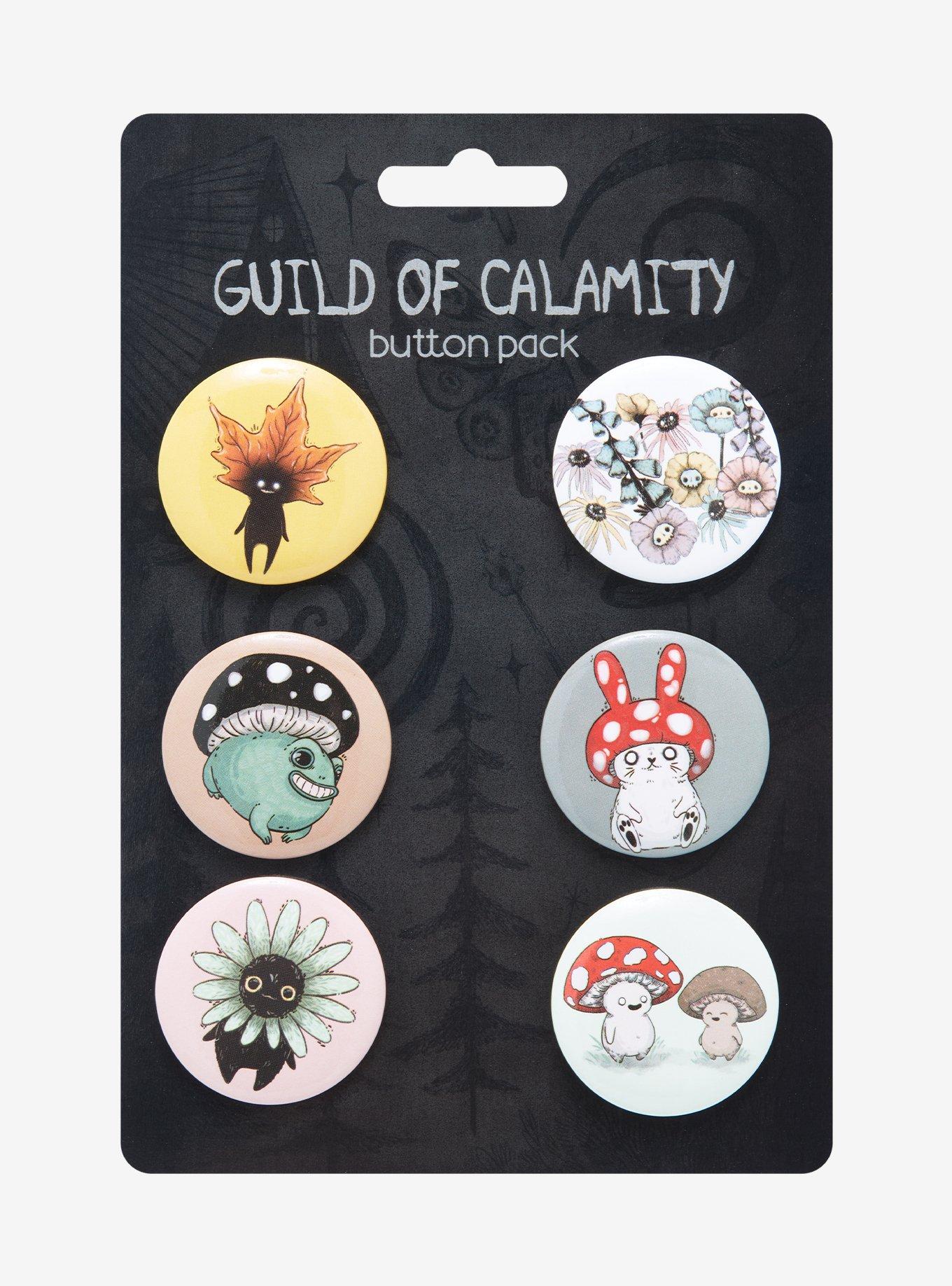 Dark Forest Critters Button Set By Guild Of Calamity, , alternate