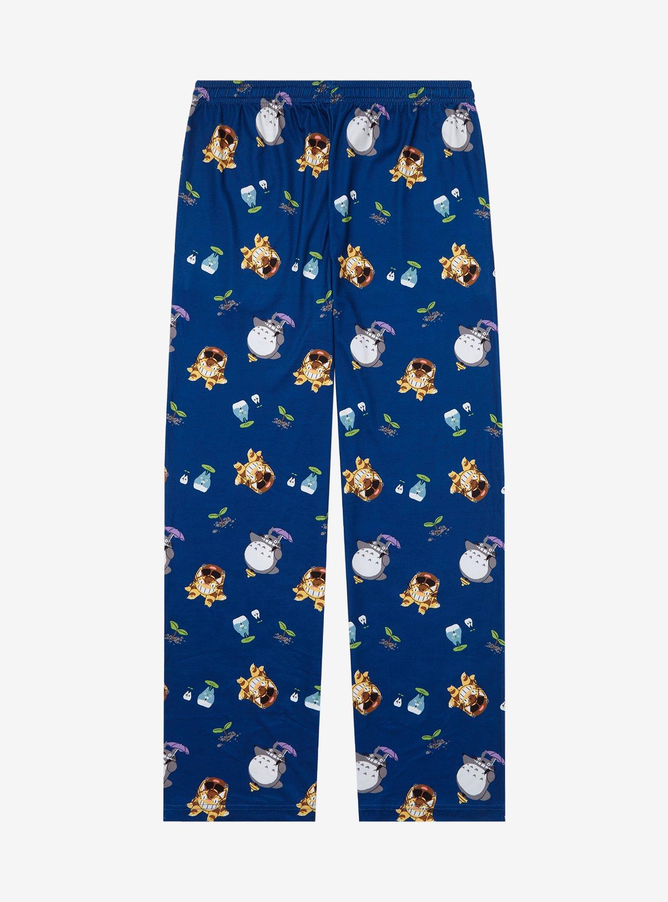 Studio Ghibli My Neighbor Totoro Allover Print Icons Sleep Pants - BoxLunch Exclusive, , hi-res