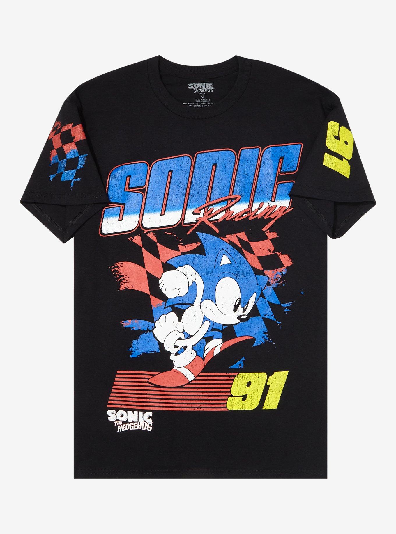 Sonic The Hedgehog Racing Icons T-Shirt, , hi-res