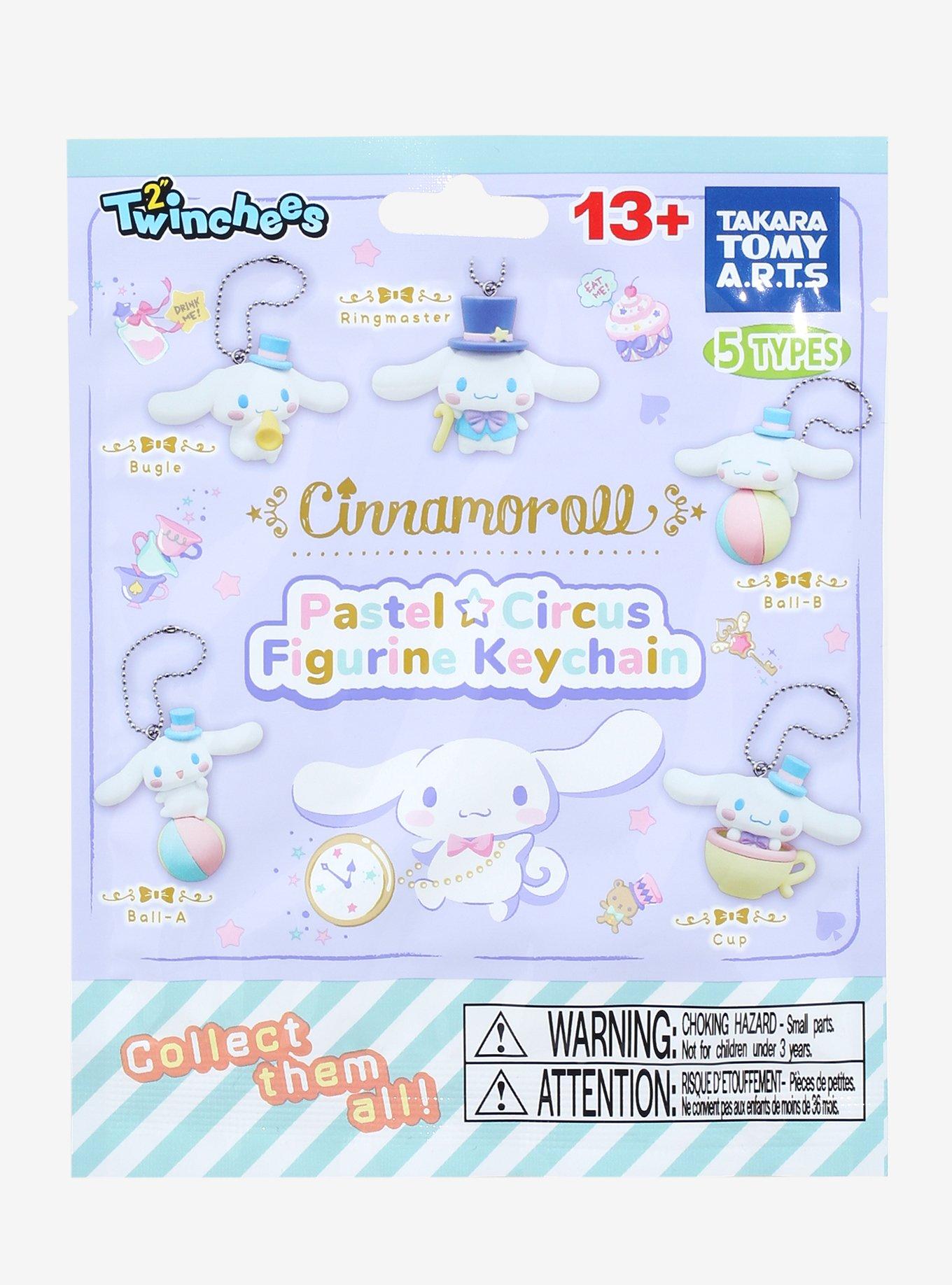 Hot Topic Twinchees Cinnamoroll Pastel Circus Blind Bag Figural Key