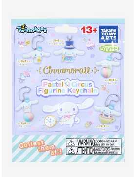 Twinchees Cinnamoroll Pastel Circus Blind Bag Figural Key Chain, , hi-res