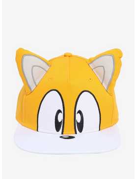 Sonic The Hedgehog Tails 3D Ears Snapback Hat, , hi-res