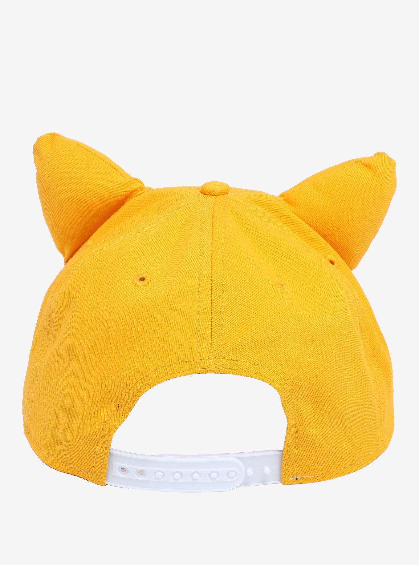 Sonic The Hedgehog Tails 3D Ears Snapback Hat, , alternate