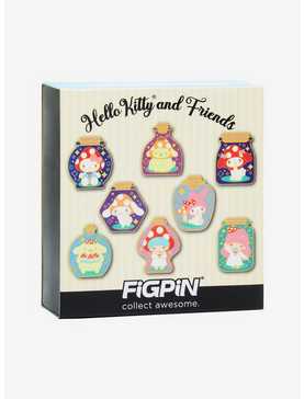 Hello Kitty And Friends Mushroom Bottle Blind Box Enamel Pin, , hi-res