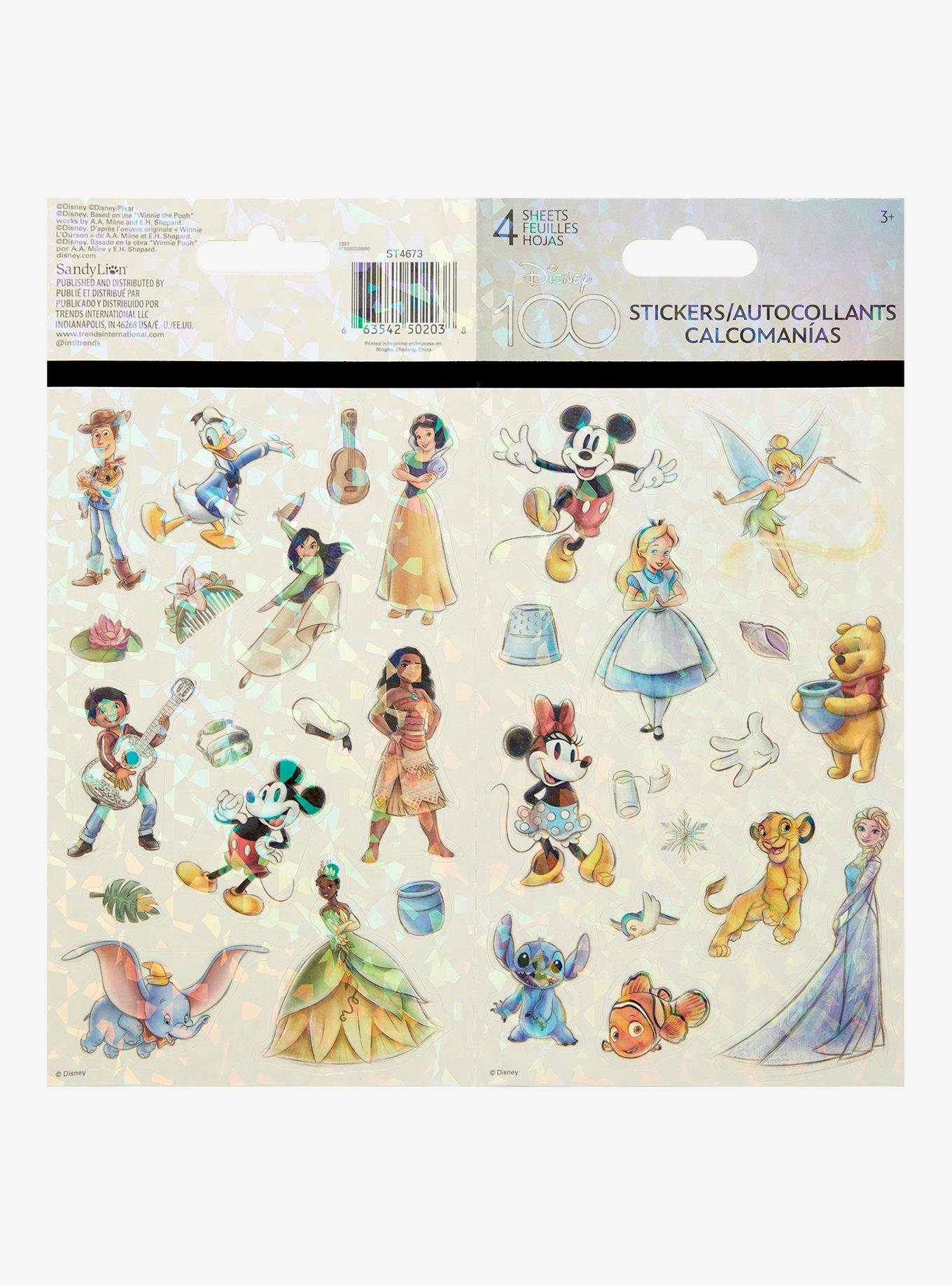 Disney100 Sticker Sheet Set, , alternate