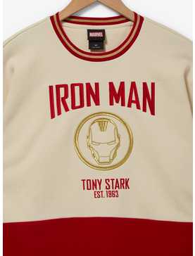 Marvel Iron Man Panel Crewneck - BoxLunch Exclusive, , hi-res