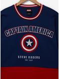 Marvel Captain America Panel Crewneck - BoxLunch Exclusive, MULTI, alternate