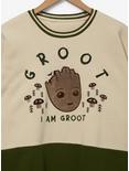 Marvel Guardians of the Galaxy Groot Panel Crewneck - BoxLunch Exclusive, MULTI, alternate