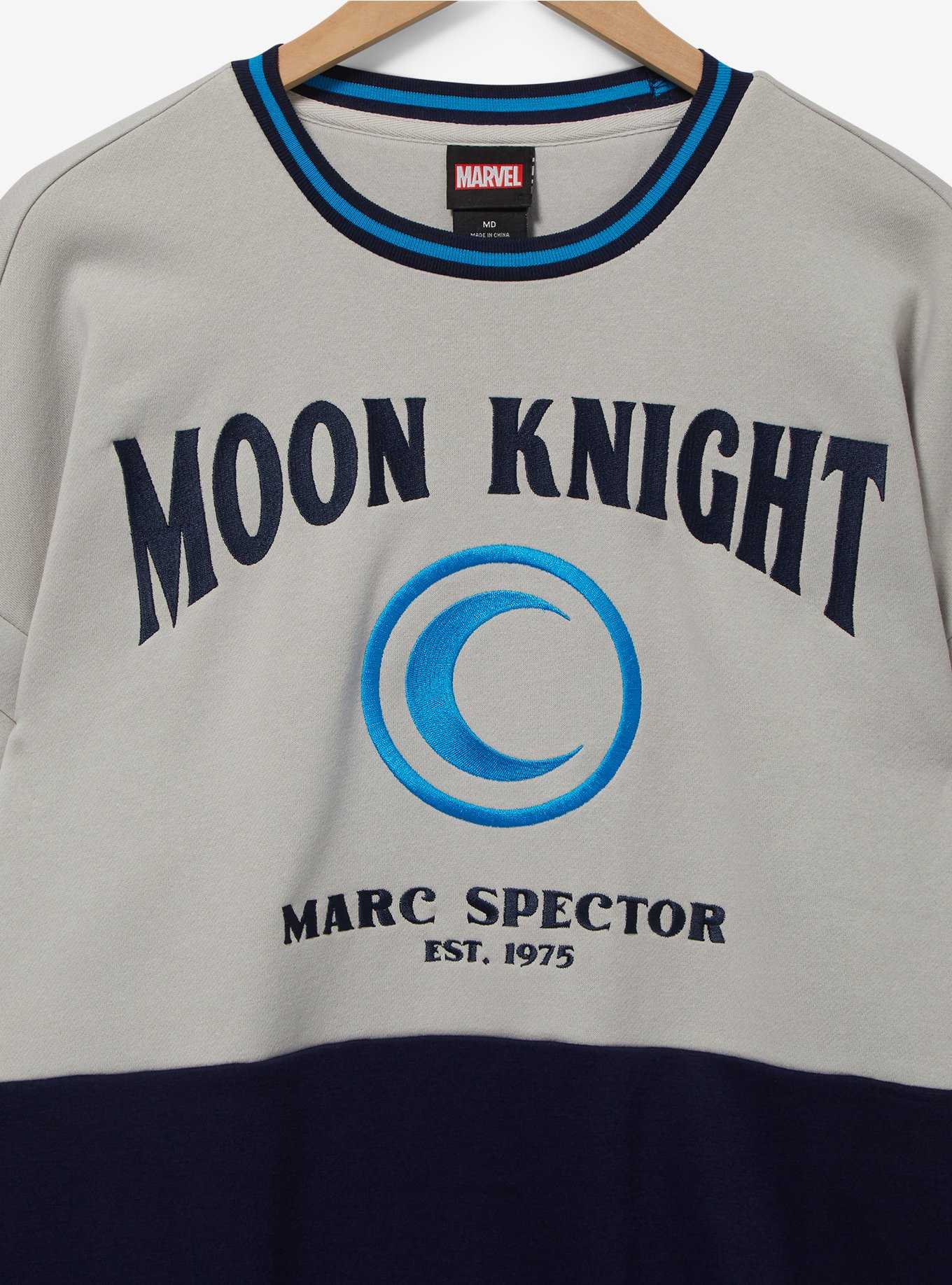 Marvel Moon Knight Panel Crewneck - BoxLunch Exclusive, , hi-res