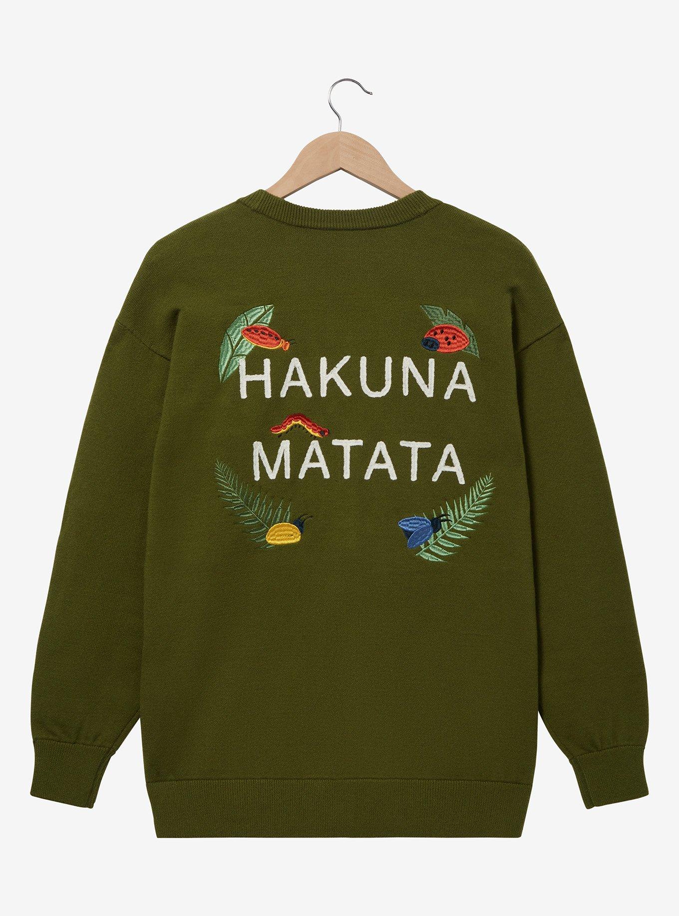 Disney The Lion King Hakuna Matata Women's Cardigan
