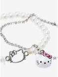 Hello Kitty Bling Pearl Bracelet Set, , alternate