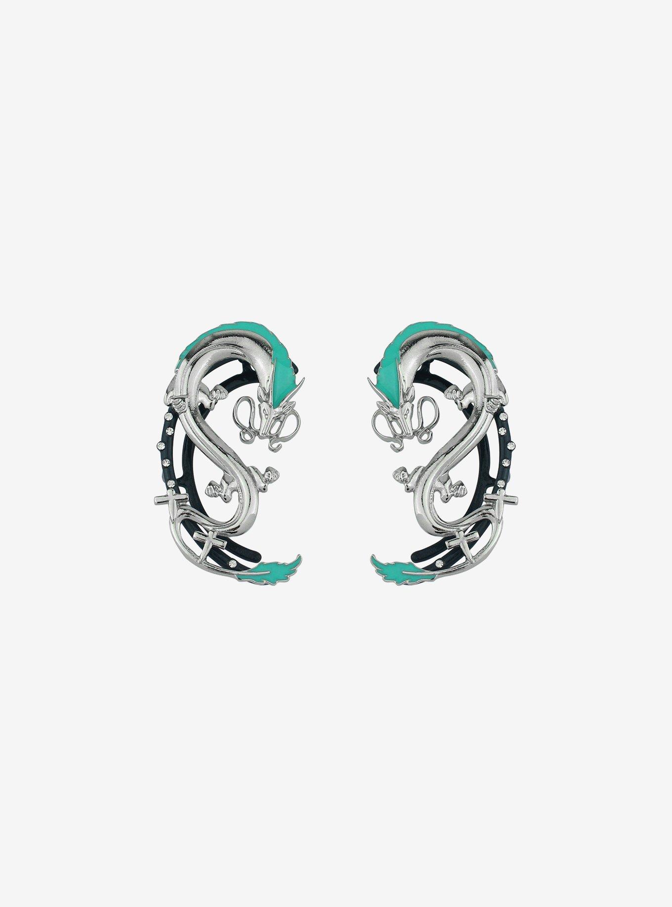 Studio Ghibli® Spirited Away Haku Bling Ear Cuffs, , alternate