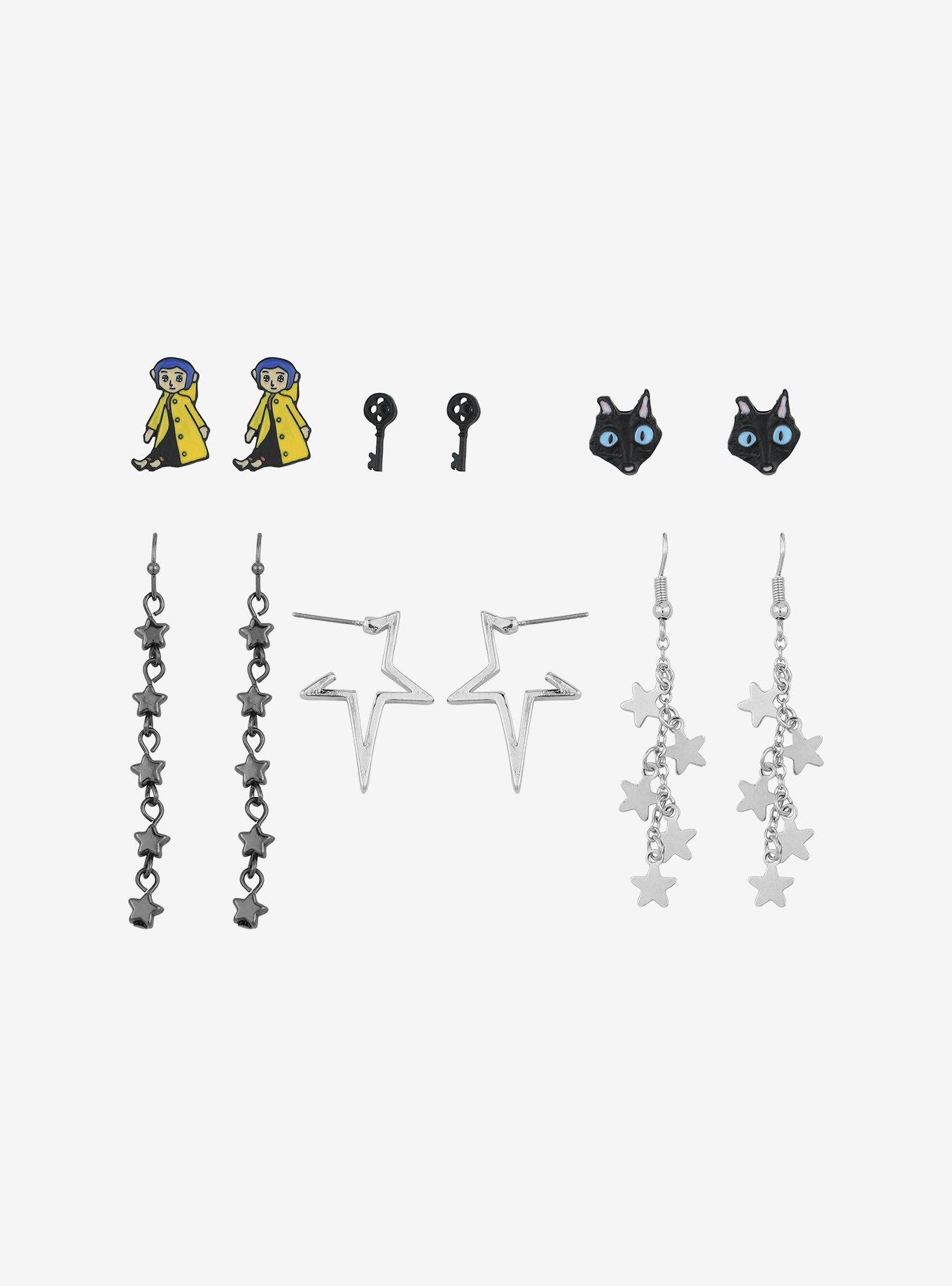 Coraline Star Earring Set, , alternate