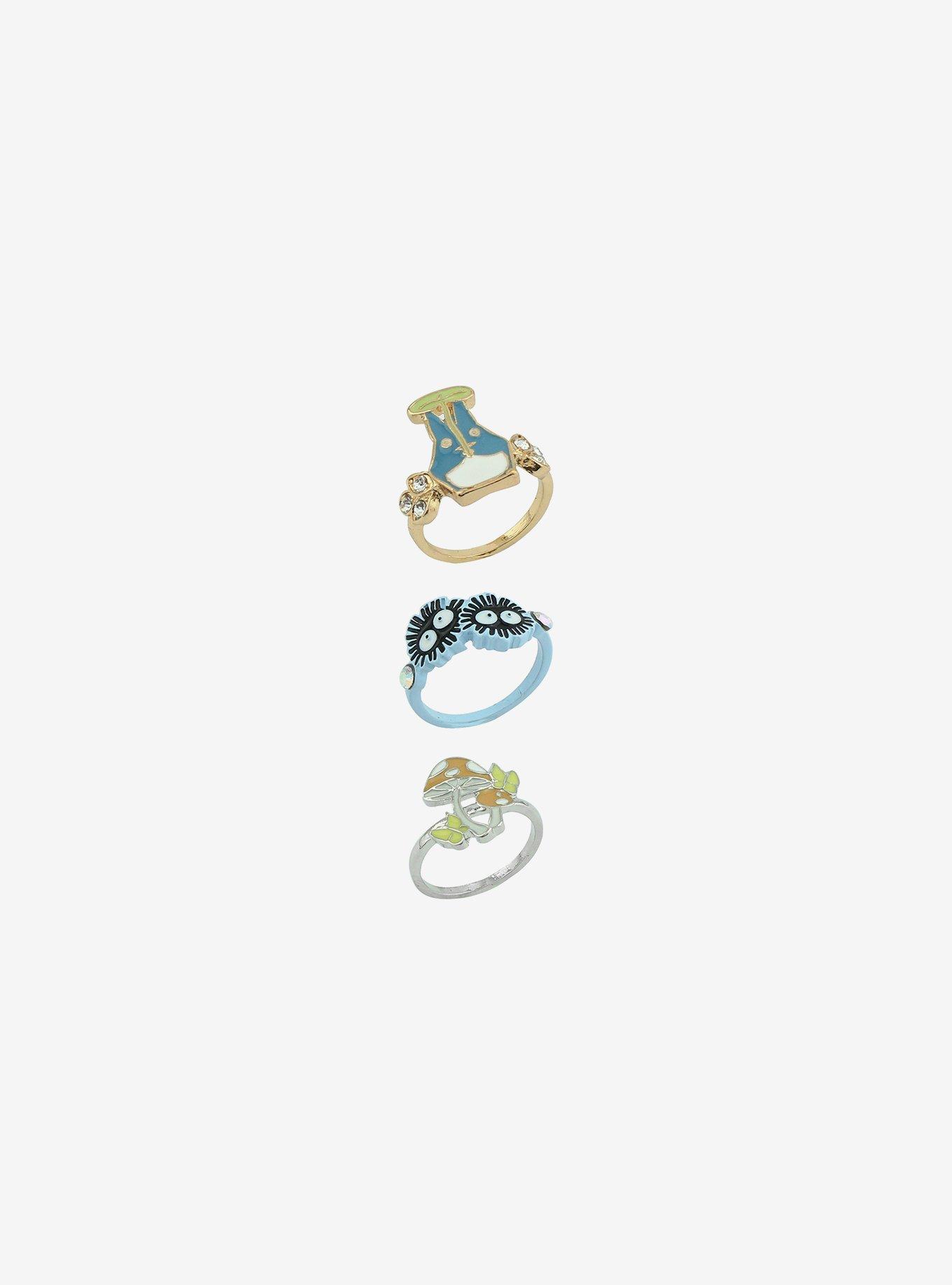 Studio Ghibli My Neighbor Totoro Ring Set, , alternate