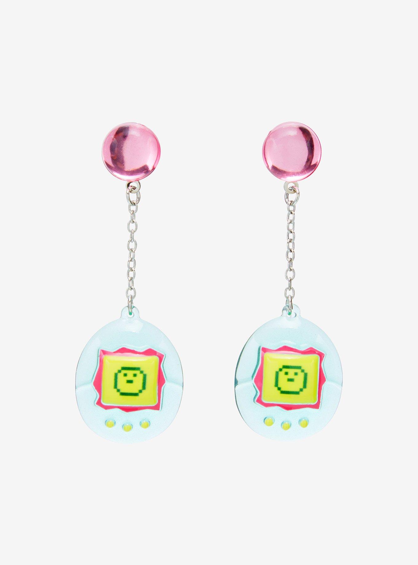 Tamagotchi Drop Earrings, , alternate
