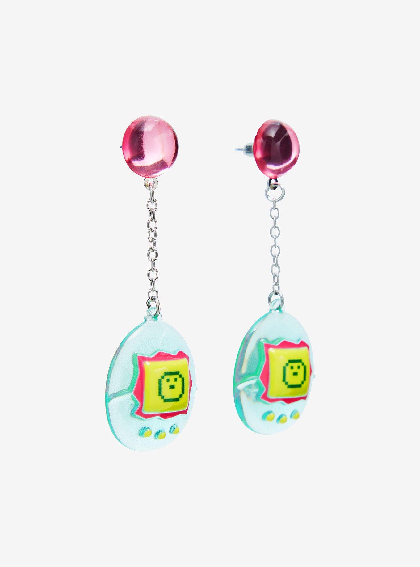 Tamagotchi Drop Earrings, , alternate