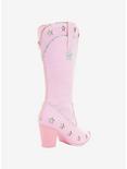 YRU Pink Glitter Star Cowgirl Boots, MULTI, alternate