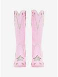 YRU Pink Glitter Star Cowgirl Boots, MULTI, alternate