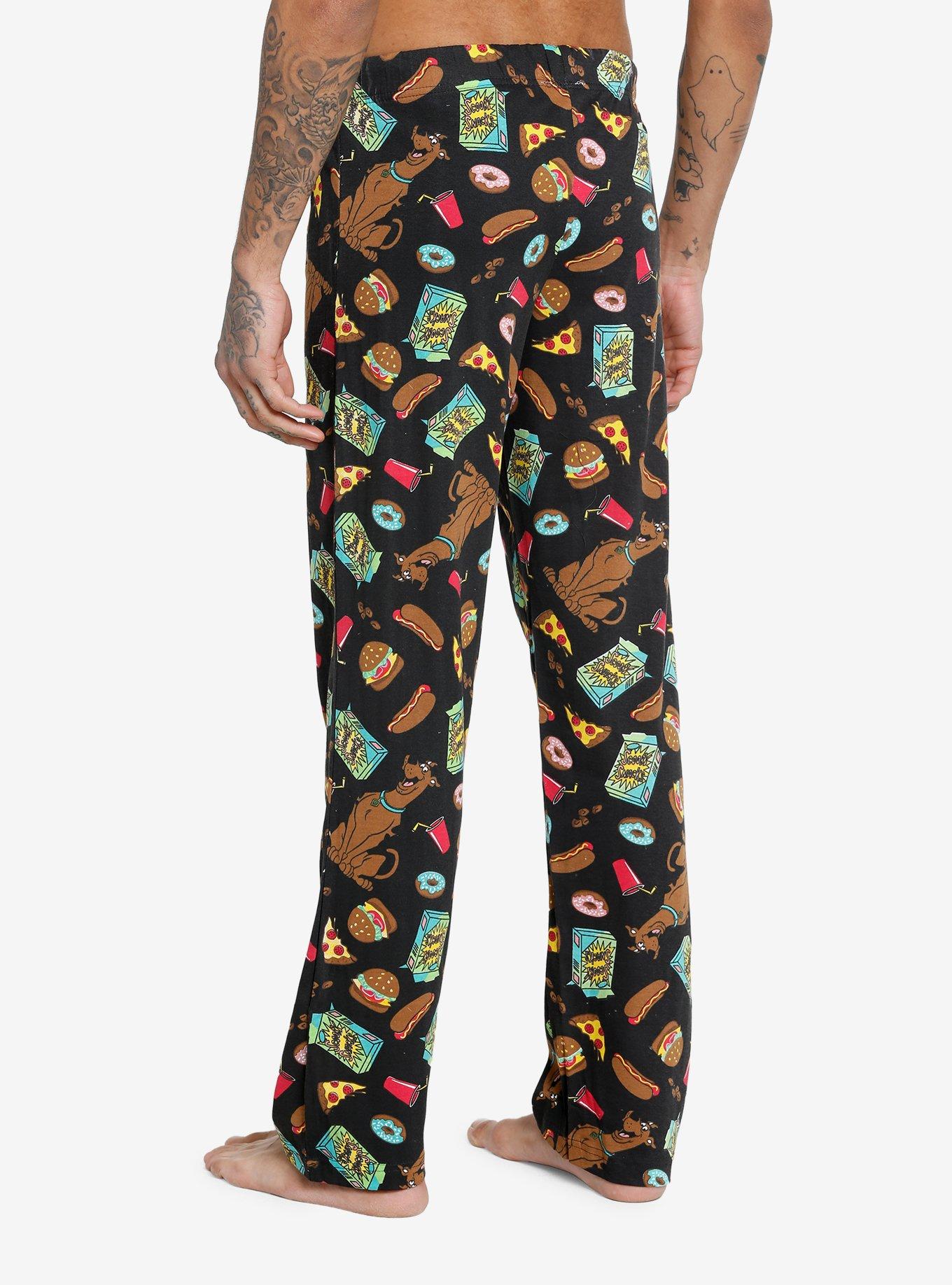 Scooby-Doo! Scooby Snacks Pajama Pants, BLACK, alternate
