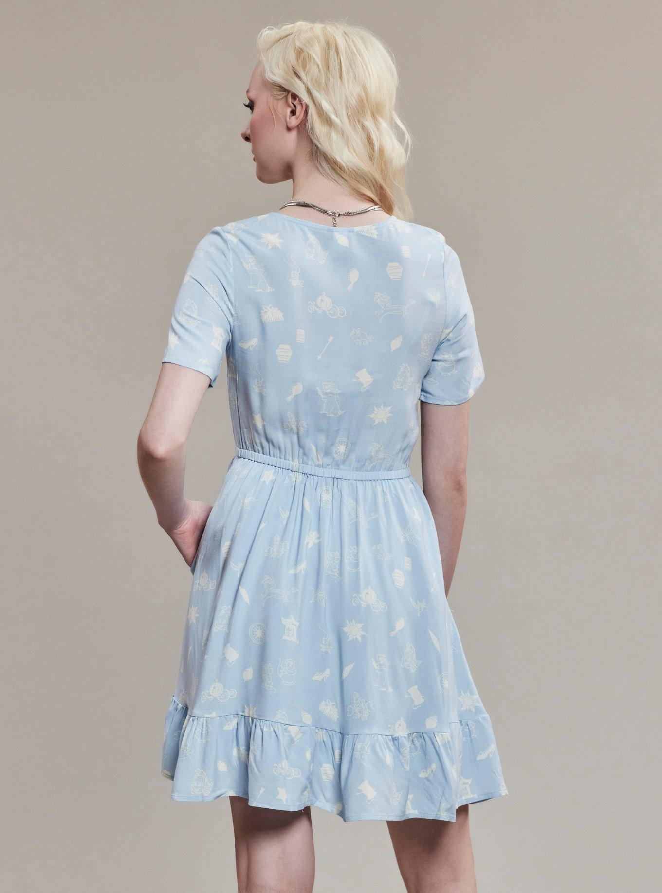 Her Universe Disney Princess Sidekicks & Icons Dress Her Universe Exclusive, BABY BLUE, alternate