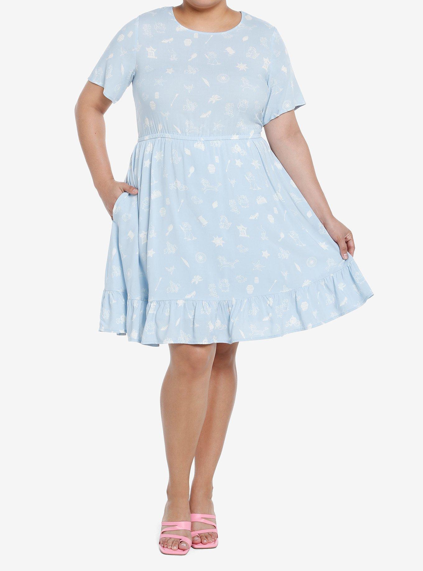 Her Universe Disney Princess Sidekicks & Icons Dress Plus Size Her Universe Exclusive, , hi-res