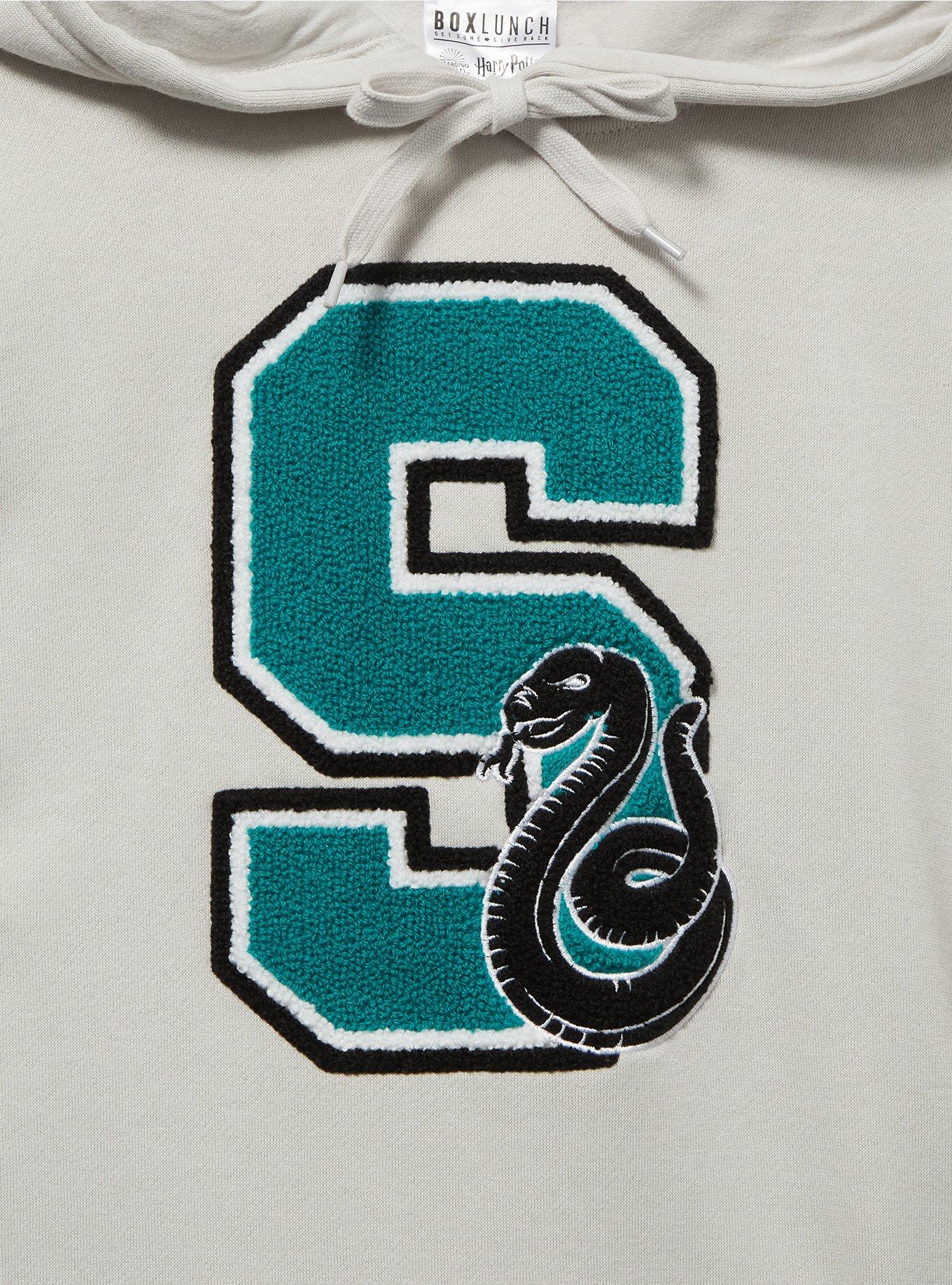 Harry Potter Slytherin Varsity Hoodie - BoxLunch Exclusive, MULTI, alternate