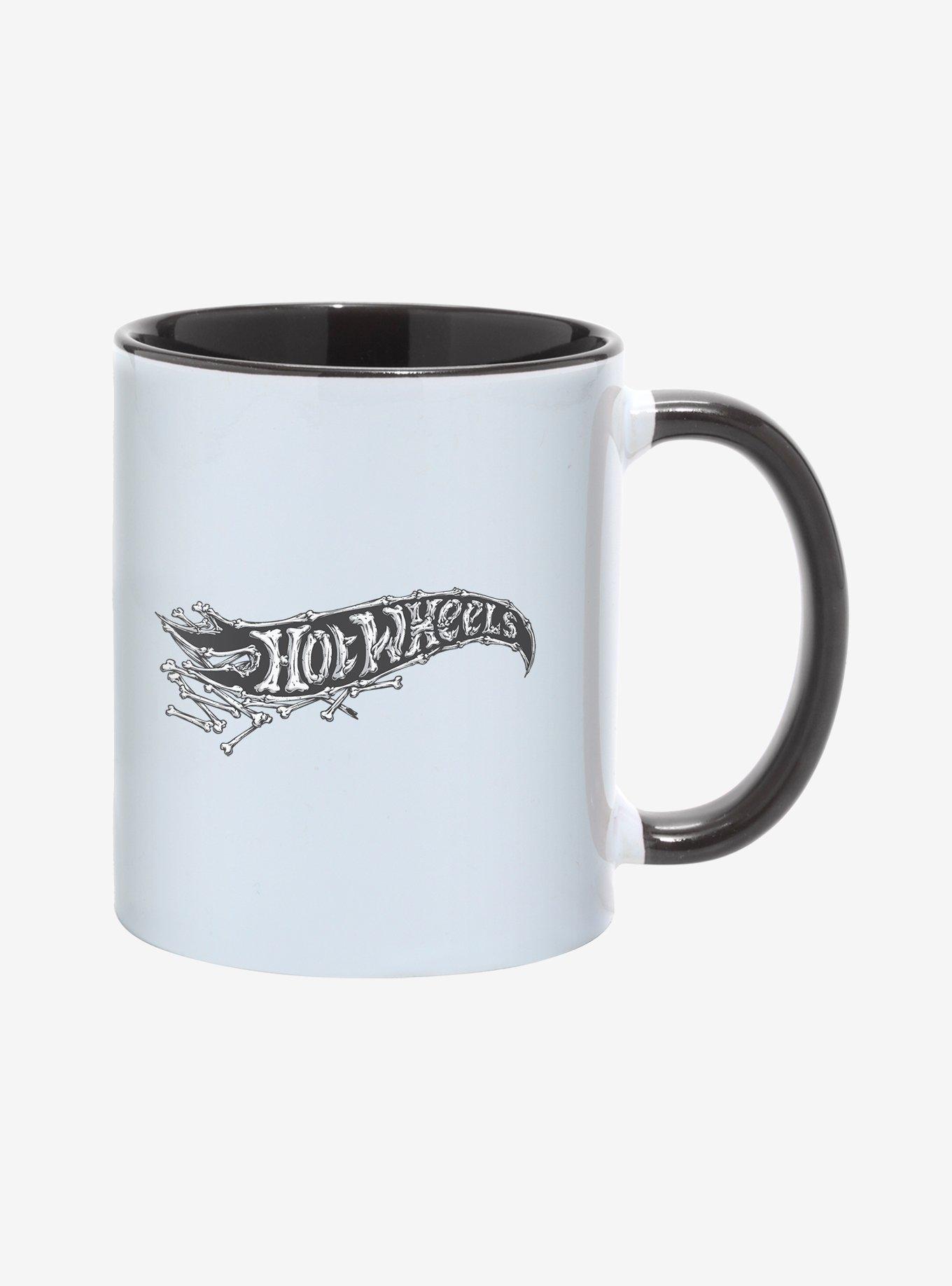 Hot Wheels Bones Flame Logo Mug