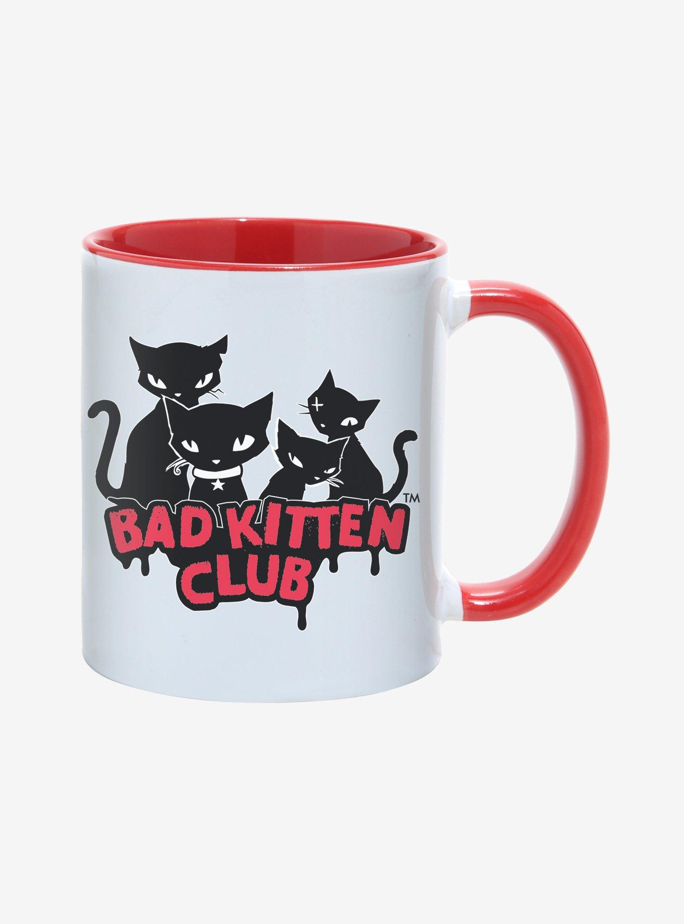 Emily The Strange Bad Kitten Club Mug 11oz, , alternate