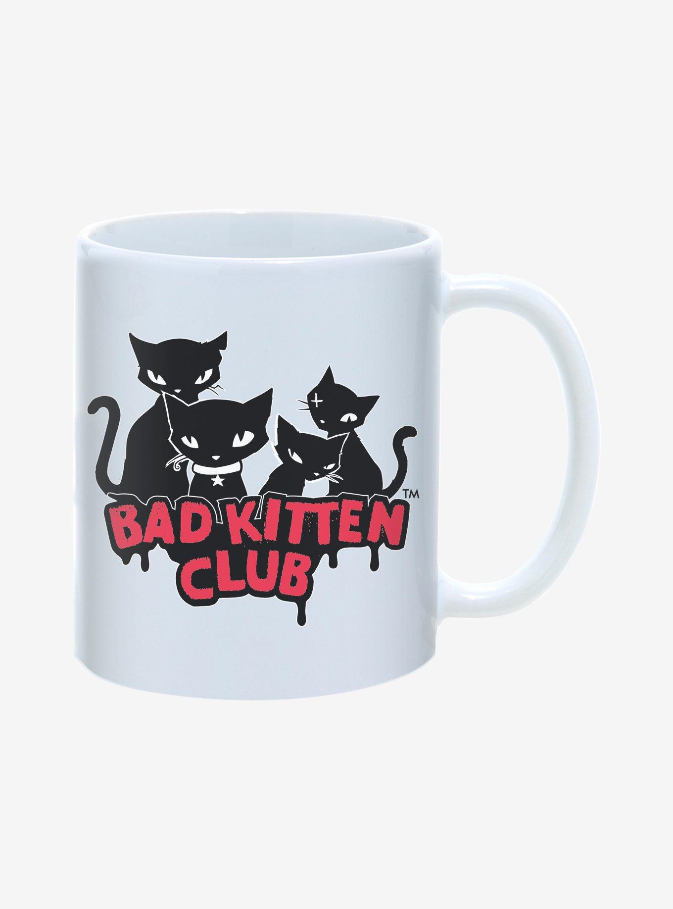 Emily The Strange Bad Kitten Club Mug 11oz, , alternate