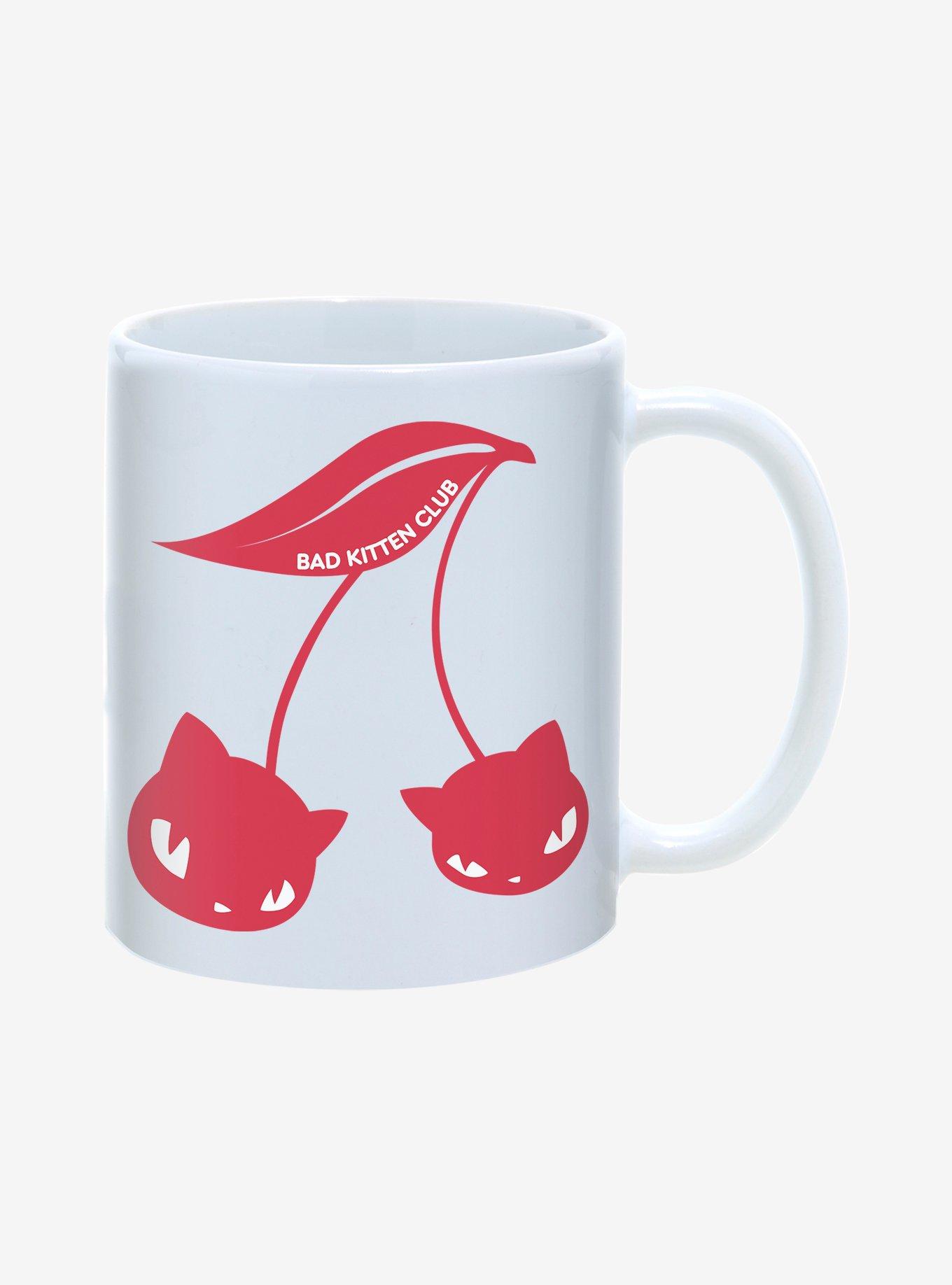 Emily The Strange Bad Kitten Club Cherries Mug 11oz, , alternate