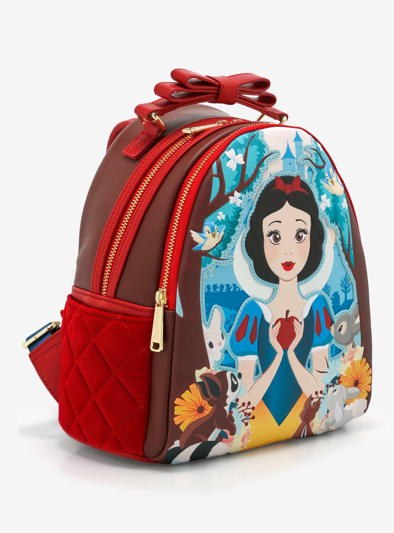 Loungefly Disney Snow White And The Seven Dwarfs Apple Mini Backpack, , alternate