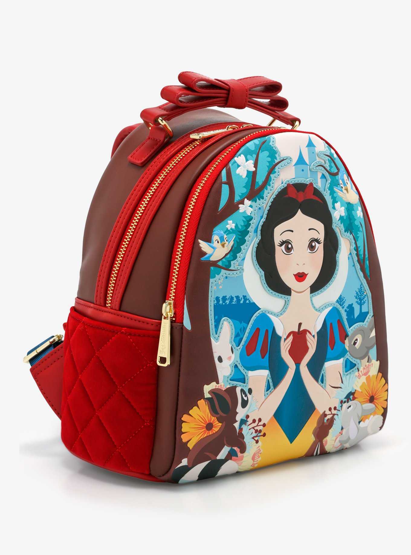 Loungefly Disney Snow White And The Seven Dwarfs Apple Mini Backpack, , hi-res