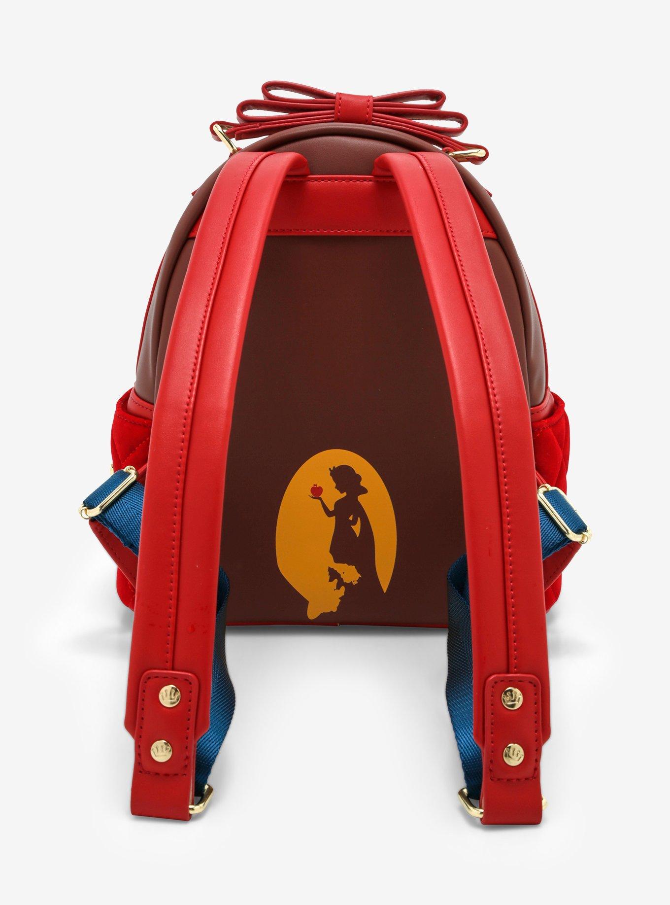 Loungefly Disney Snow White And The Seven Dwarfs Apple Mini Backpack, , alternate