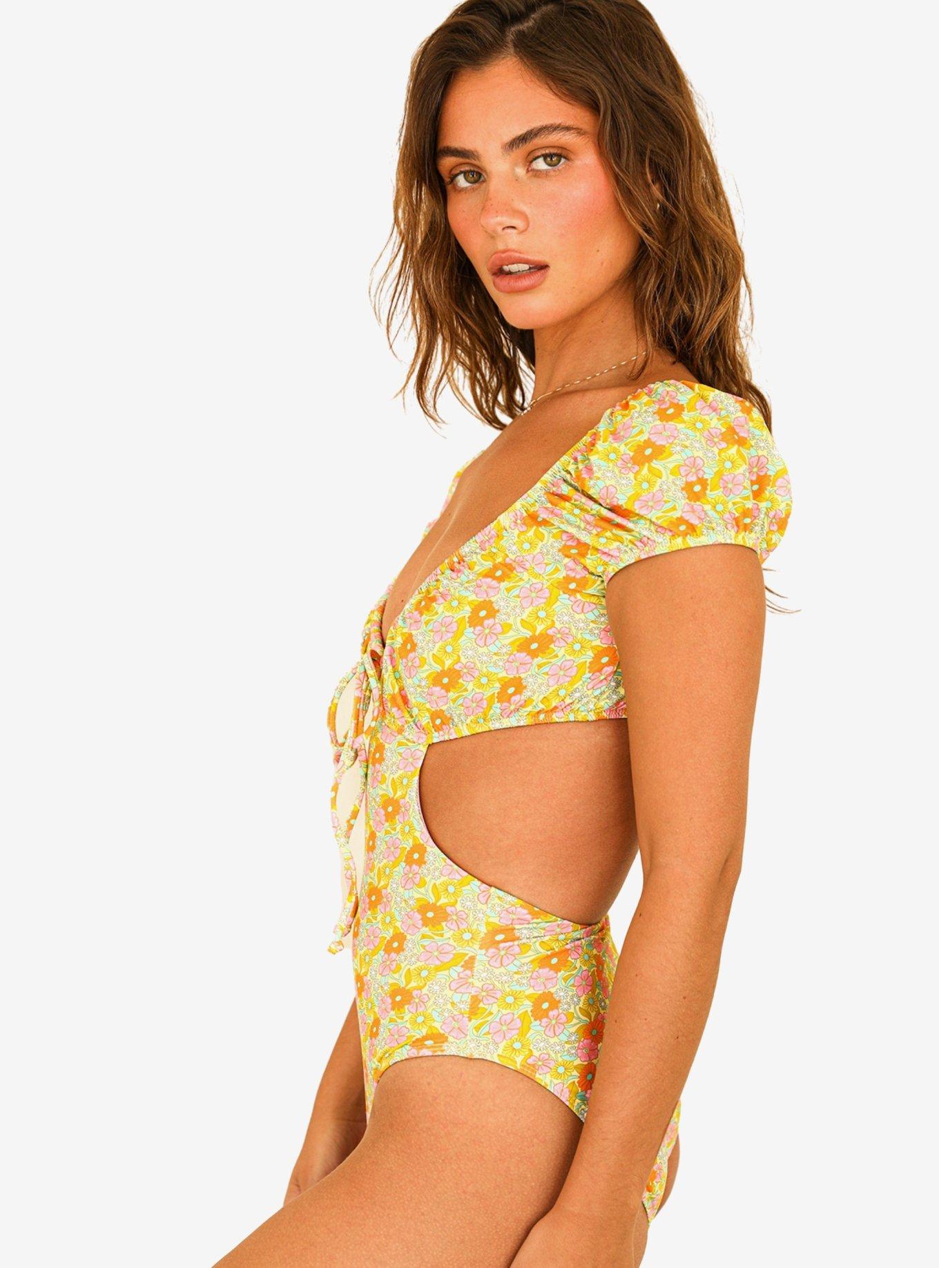 Dippin' Daisy's Santa Cruz Swim One Piece Sunset Grove Floral, FLORAL, alternate