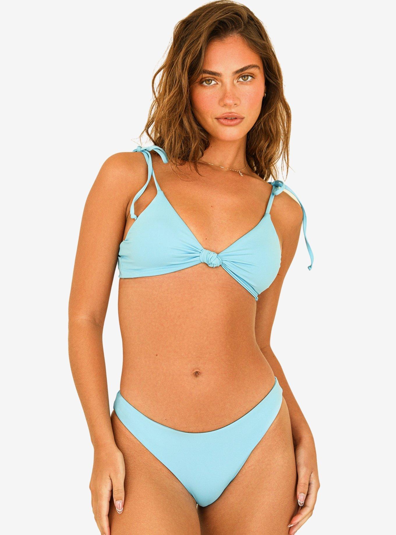 Dippin' Daisy's Avalon Swim Top Caribbean Blue, BLUE, alternate