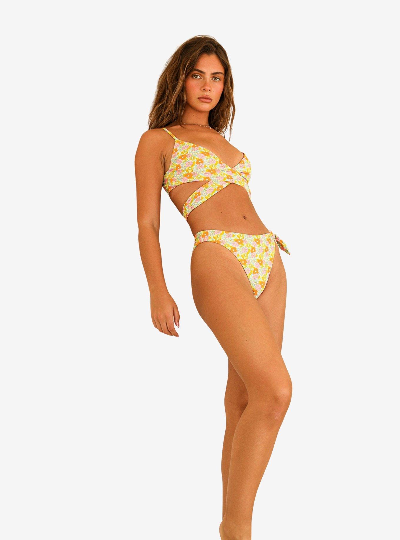 Dippin' Daisy's Ibiza Swim Top Sunset Grove Floral, FLORAL, alternate