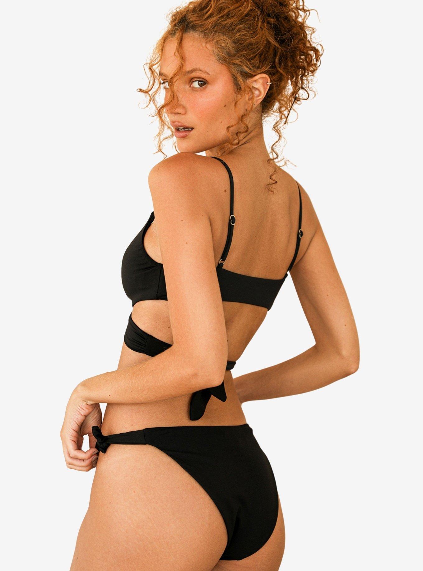 Dippin' Daisy's Ibiza Swim Top Black, BLACK, alternate