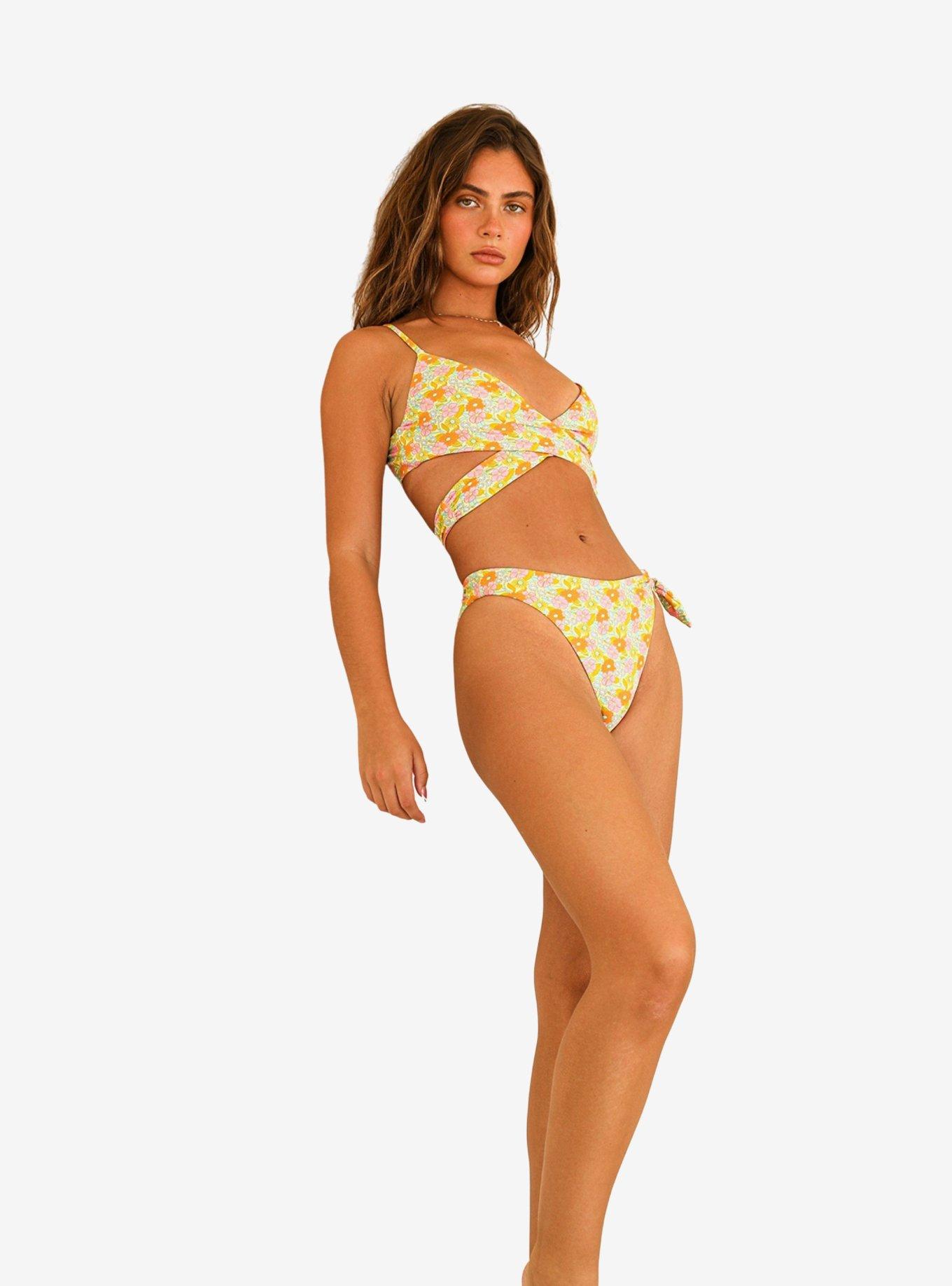 Dippin' Daisy's Astro Swim Bottom Sunset Grove Floral