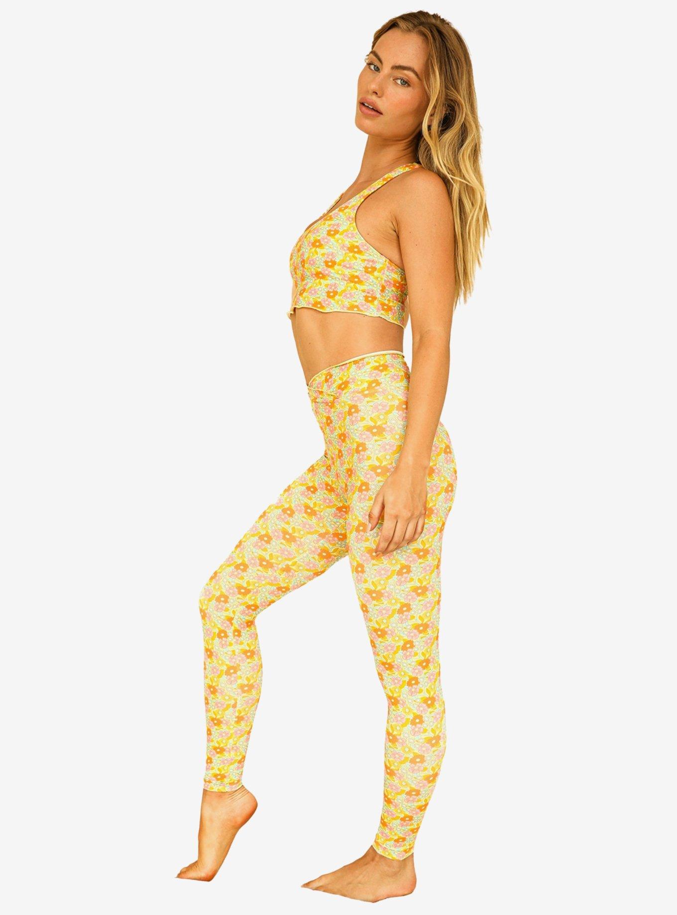 Dippin' Daisy's Serenity Sports Bra Sunset Grove Floral, FLORAL, alternate