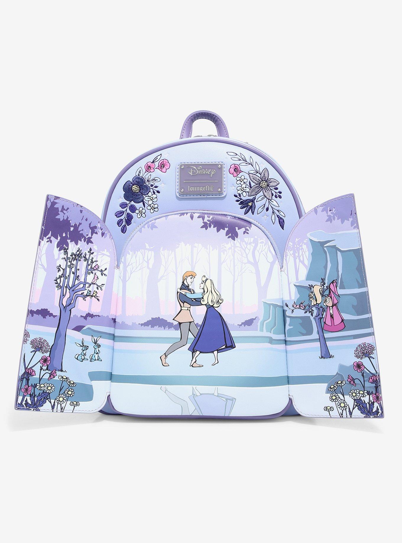 Loungefly Disney Sleeping Beauty Forest Dancing Mini Backpack, , alternate