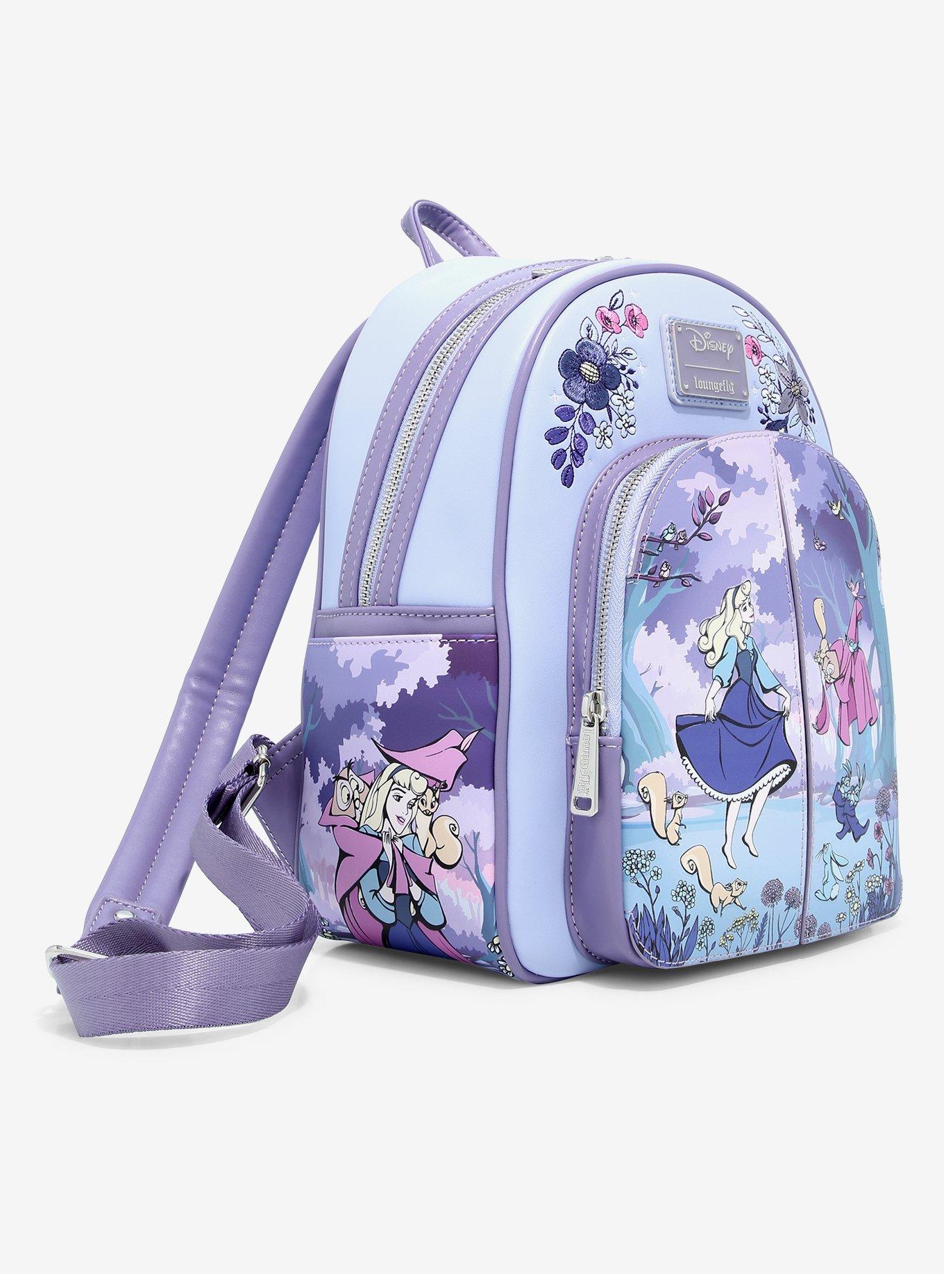 Loungefly Disney Sleeping Beauty Forest Dancing Mini Backpack, , alternate