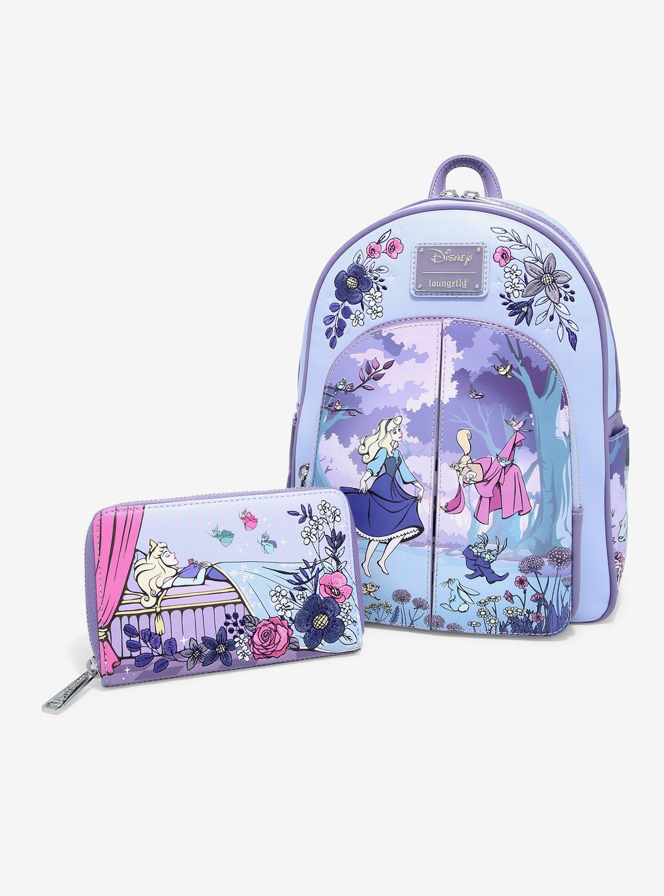 Loungefly Disney Sleeping Beauty Forest Dancing Mini Backpack, , alternate