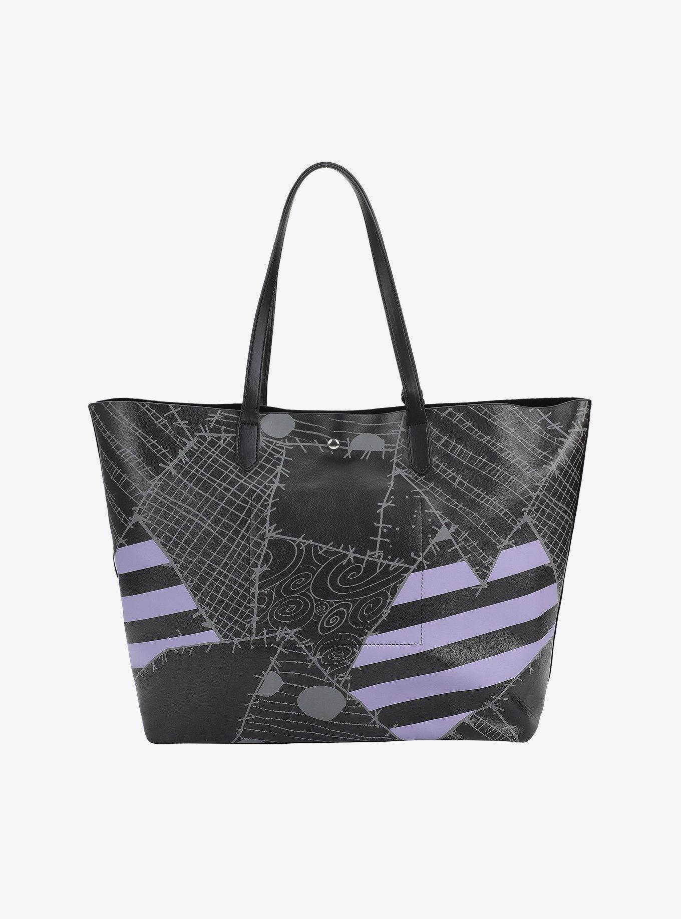 The Nightmare Before Christmas Jack & Sally Tote Handbag, , alternate