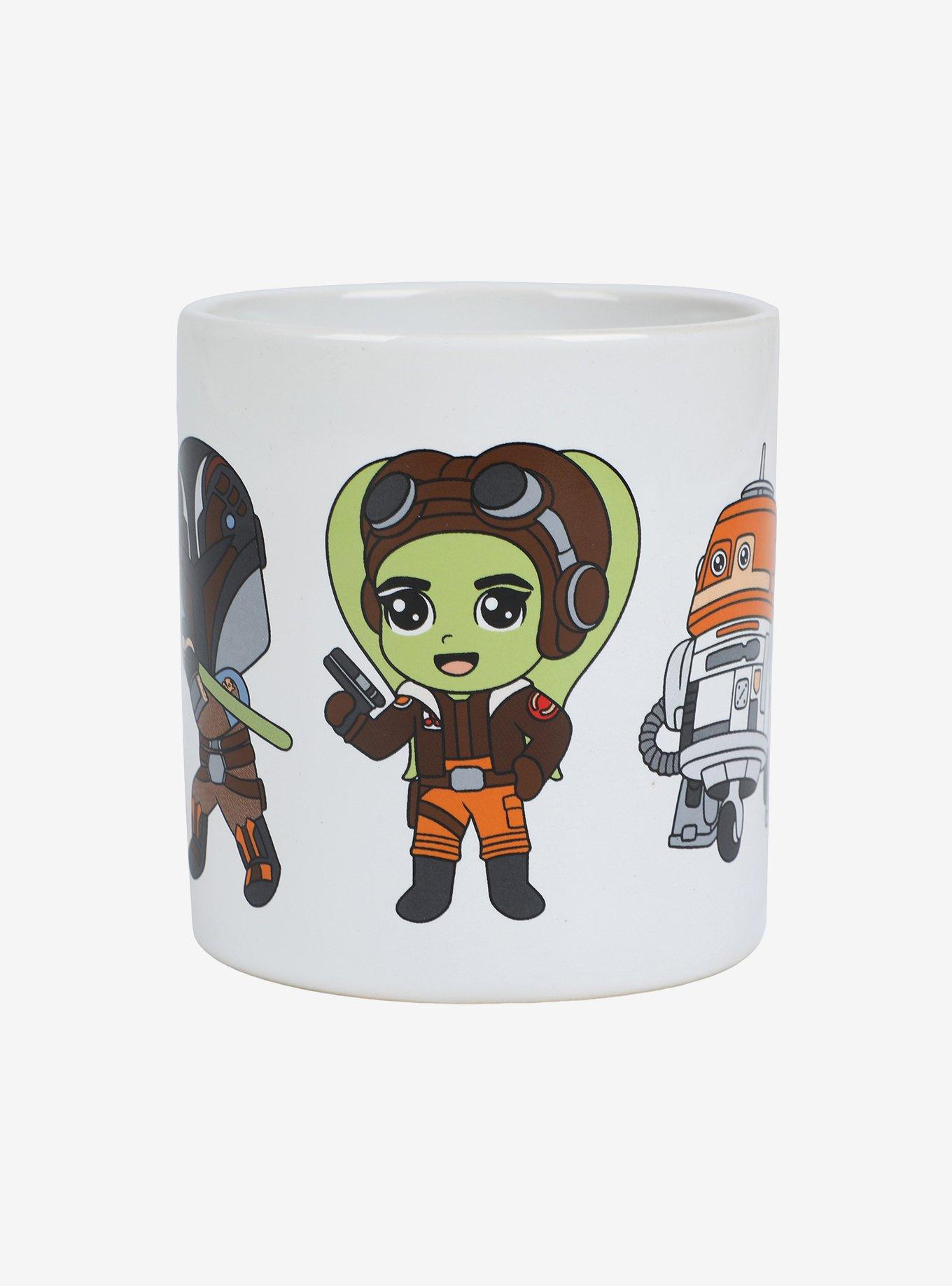 Star Wars Ahsoka Chibi Characters Mug, , alternate