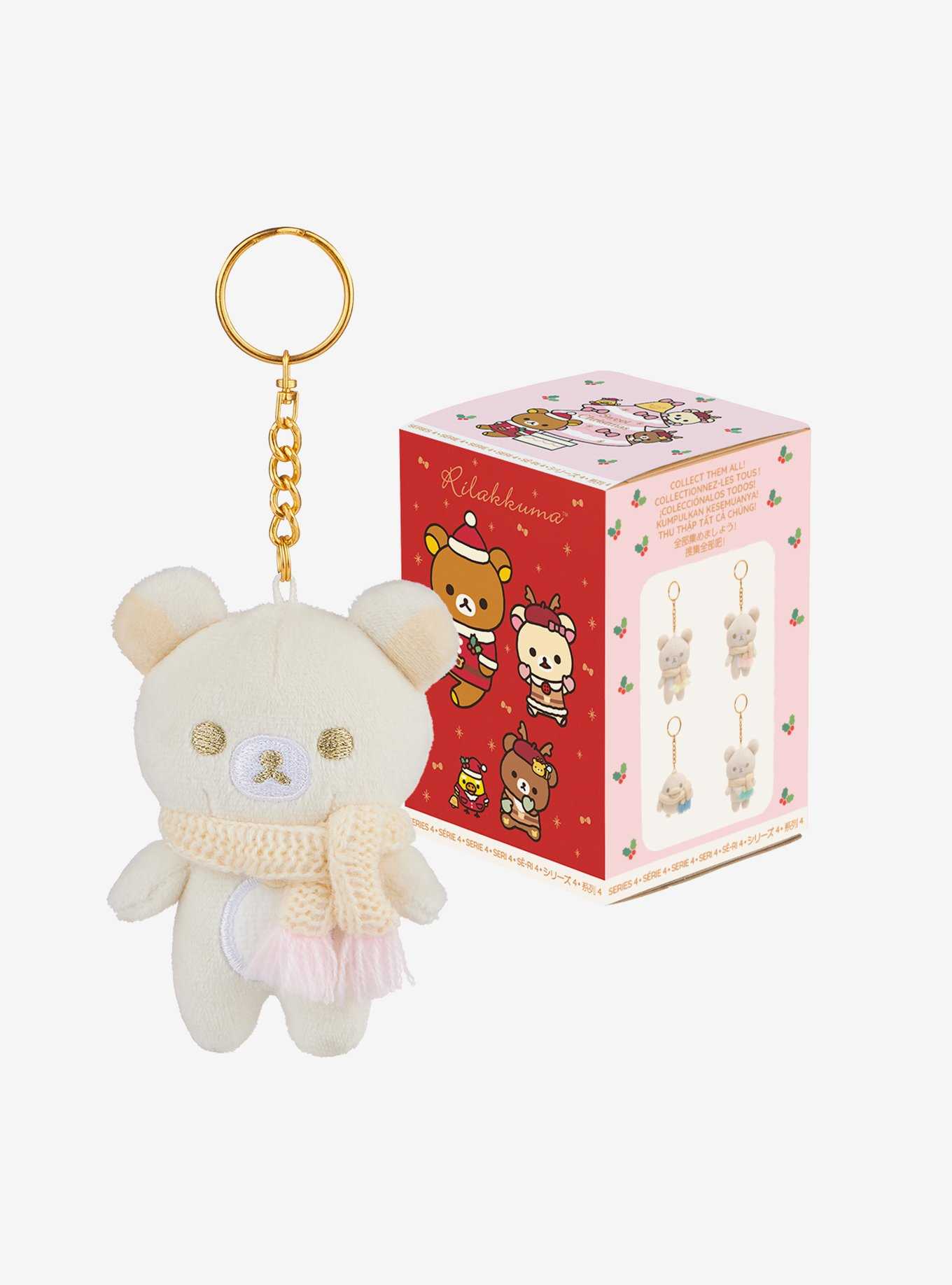 Rilakkuma Holiday Blind Box Plush Key Chain, , hi-res