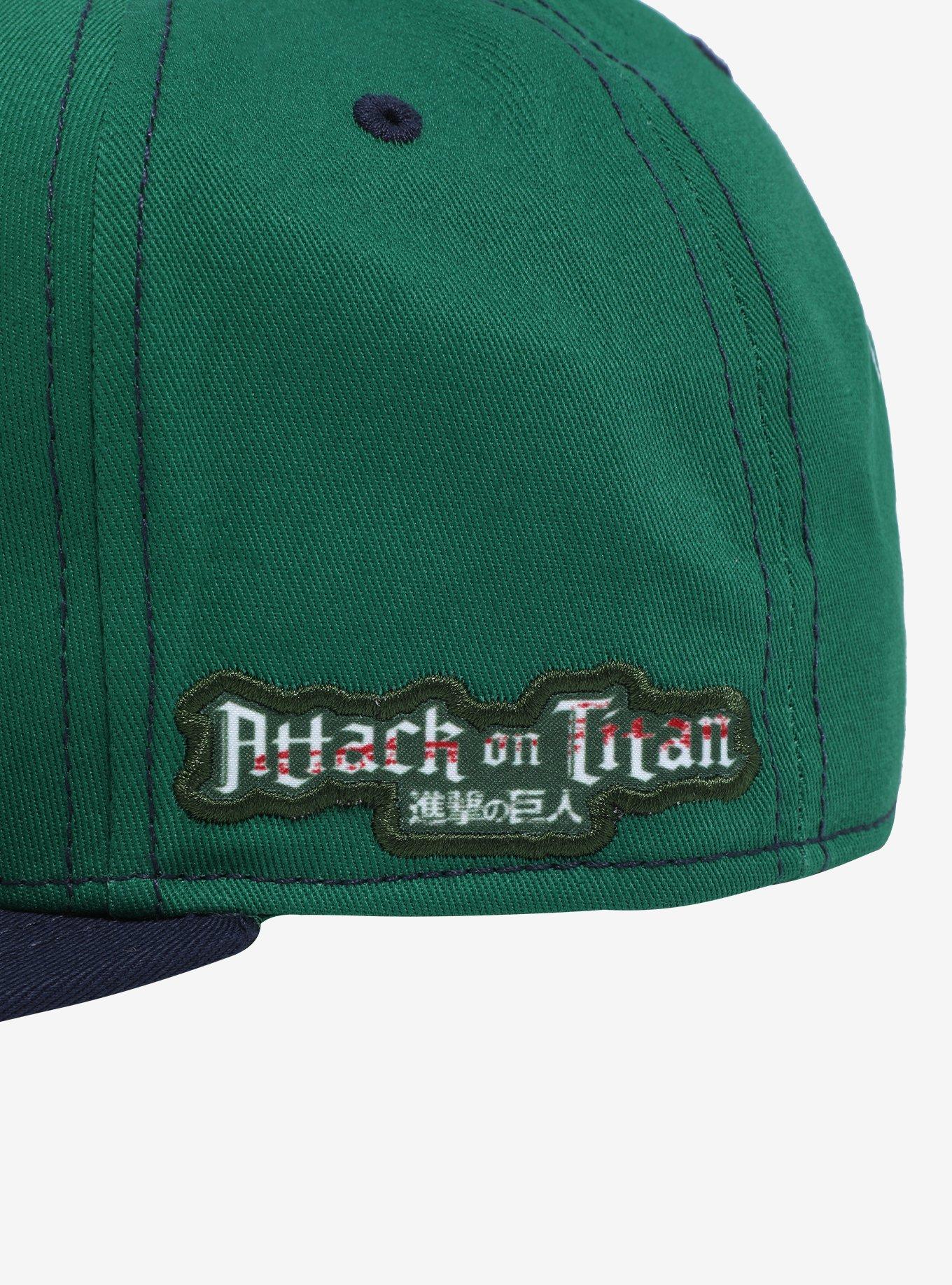 Attack On Titan Scout Regiment Embroidered Snapback Hat, , alternate