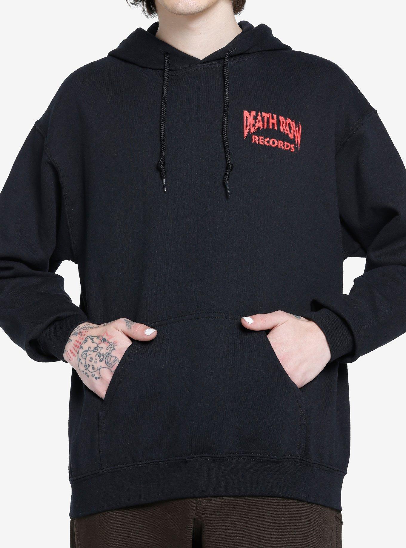 Death Row Varsity Logo Hoodie, BLACK, alternate