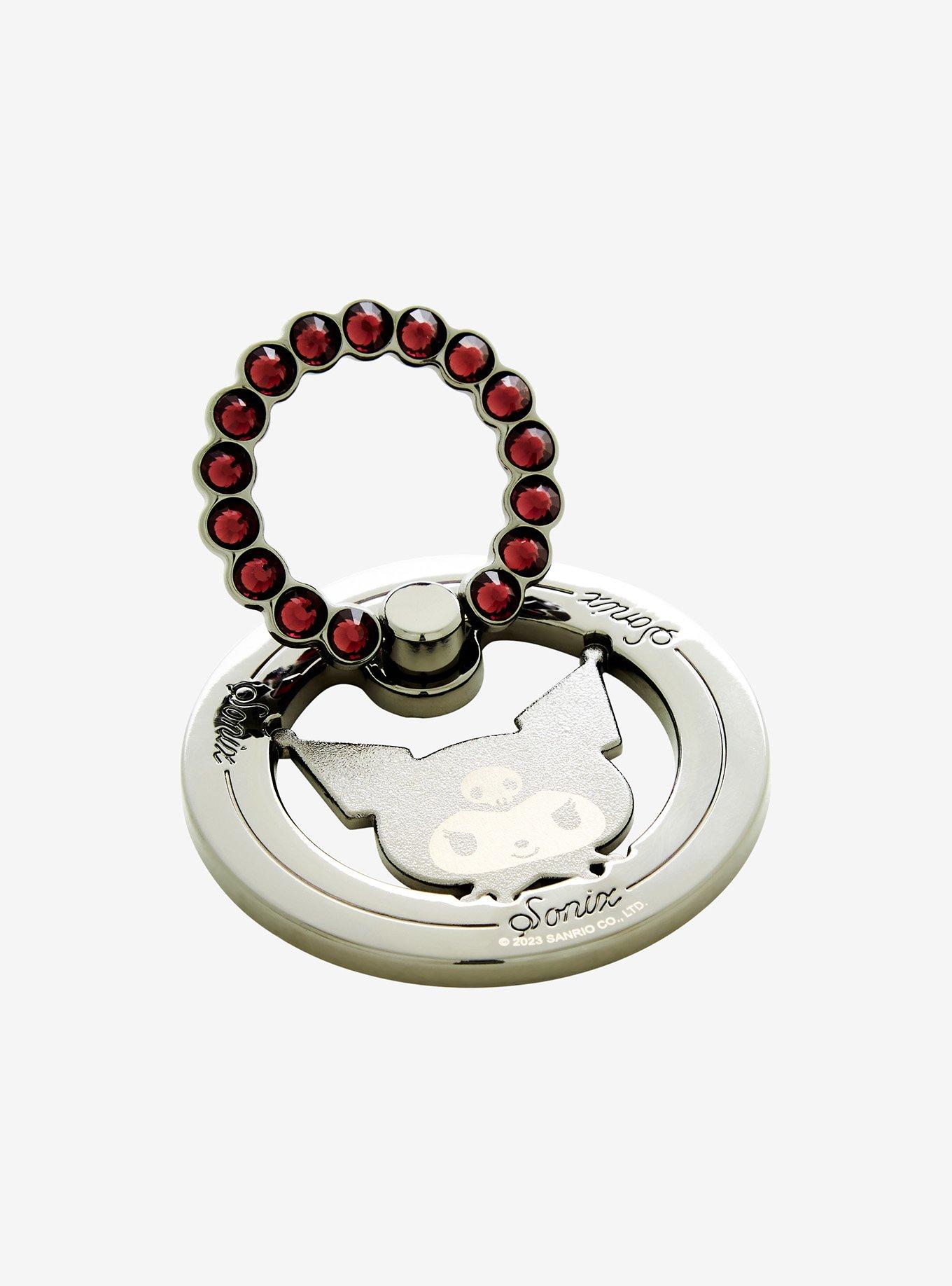 Kuromi Bling Phone Ring, , alternate